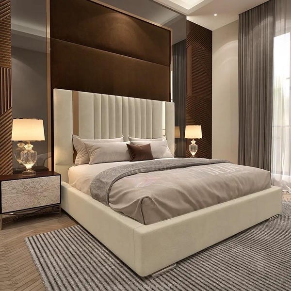 Double King Bed Frame Etsy