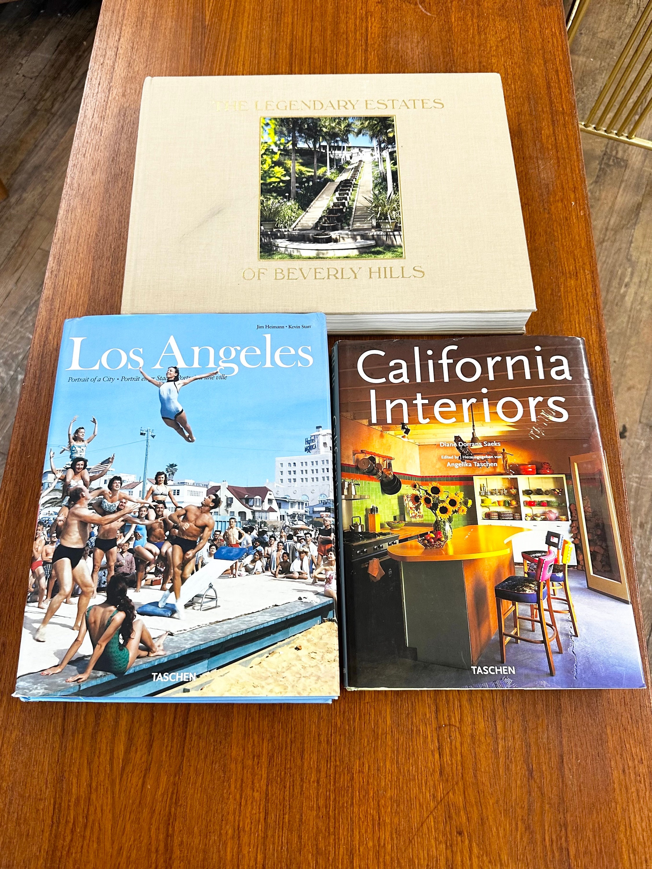 Beverly Hills Taschen Ca California Table Books, The Legendary