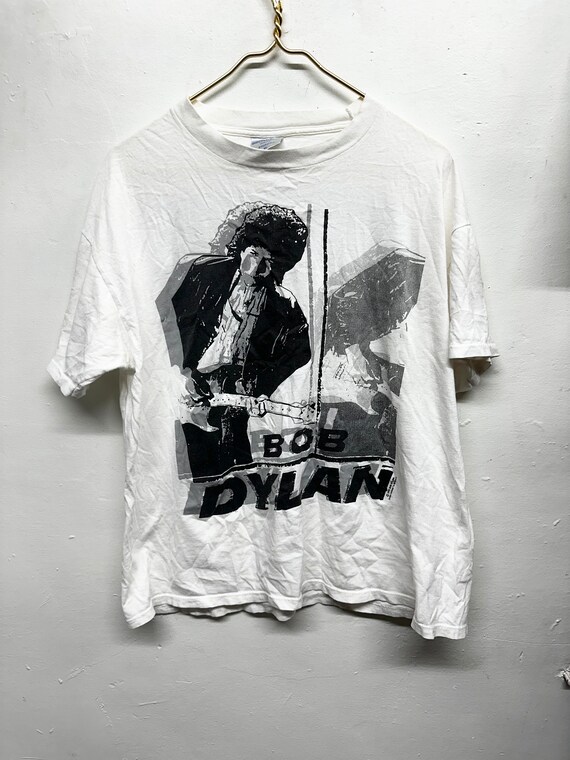 Rare 1992 Bob Dylan Tour T Shirt, Vintage Rock Concert T