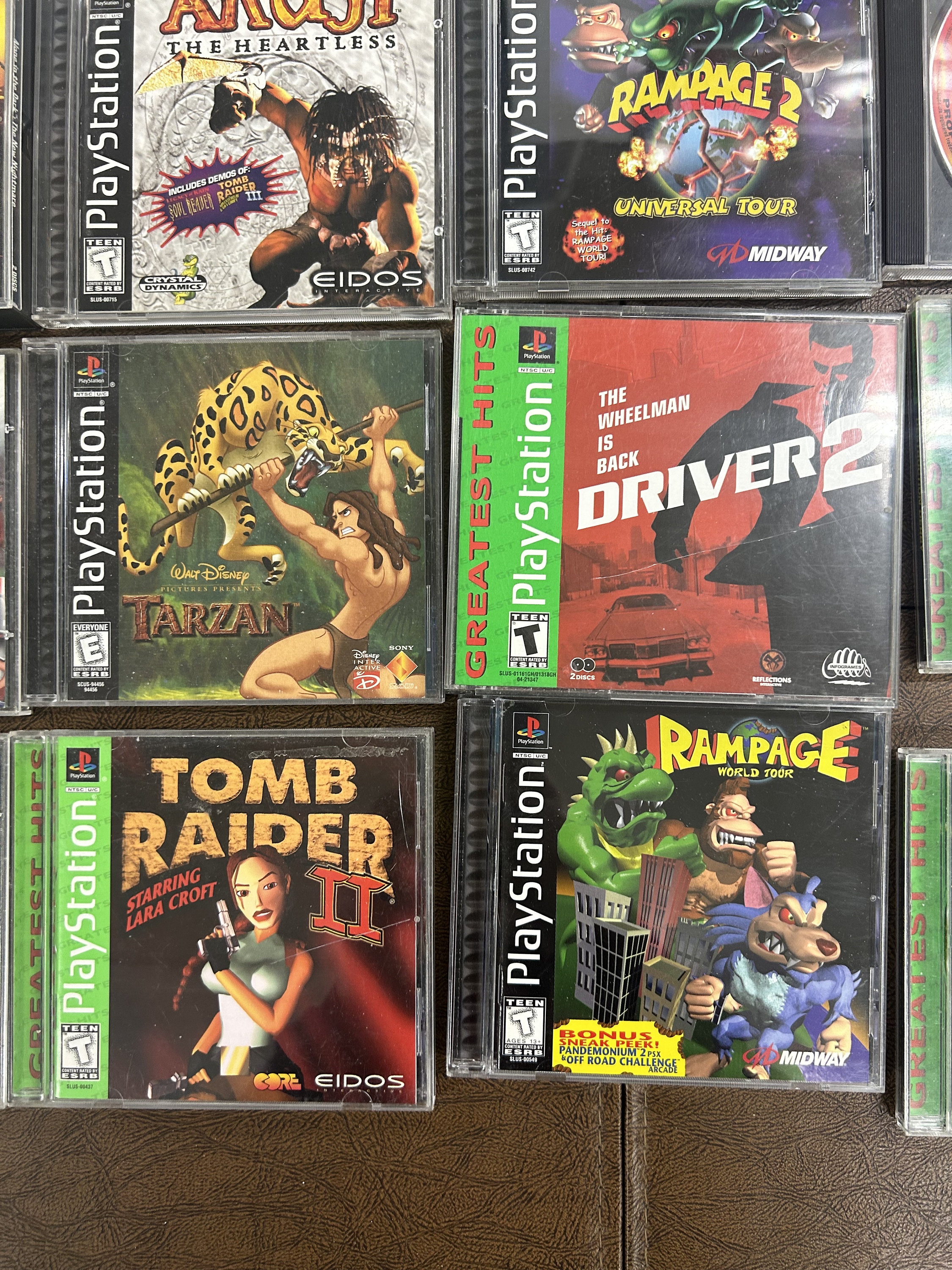 1990s Playstation Games, PS1, 1 Previous Owner - Etsy