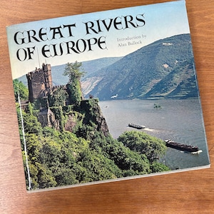 1966 Great Rivers of Europe Table Book