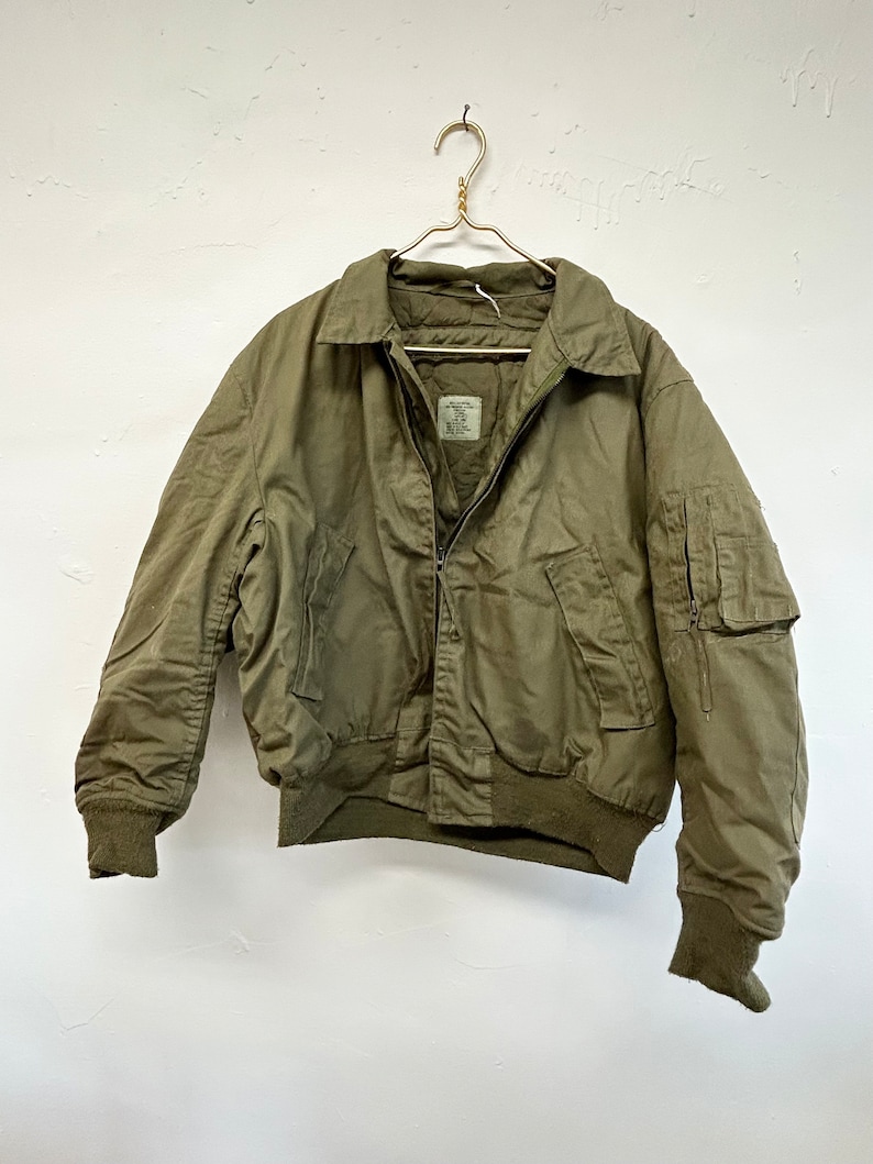 Vintage 1940s US Military Jacket Cropped Jacket Cold Weather Etsy