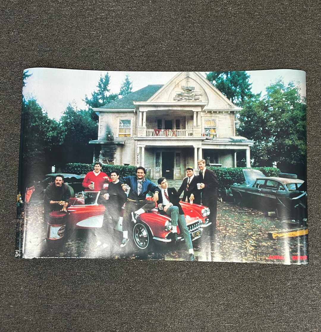 Vintage 1998 Animal House Movie Poster Etsy