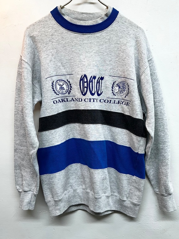 1990s Oakland City College Crewneck Sweatshirt