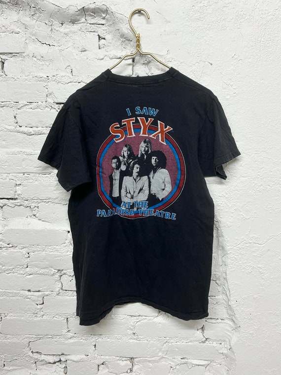 Vintage 1981 Styx Paradise Theatre World Tour, 1980s Concert T