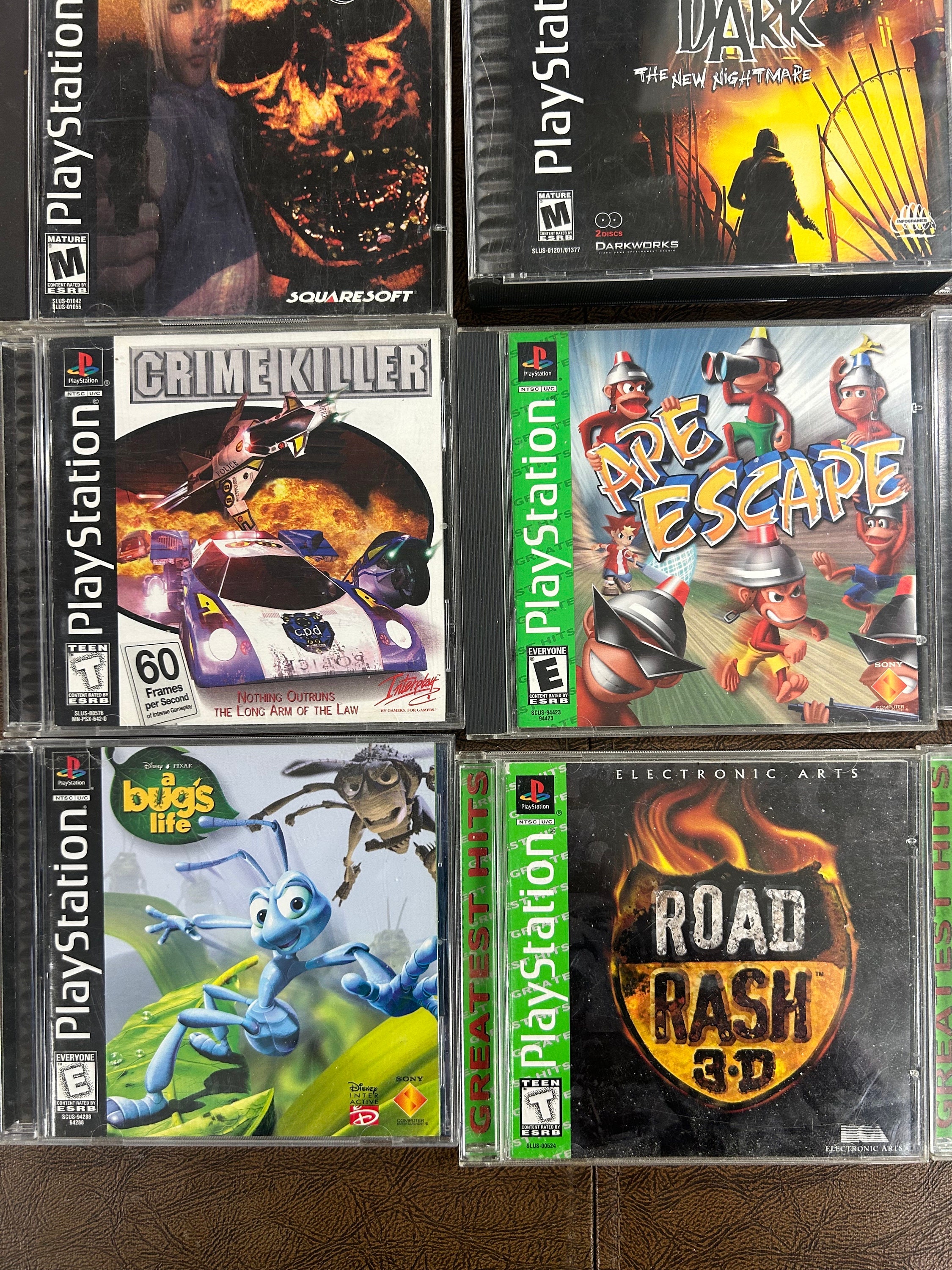 1990s Playstation Games, PS1, 1 Previous Owner - Etsy