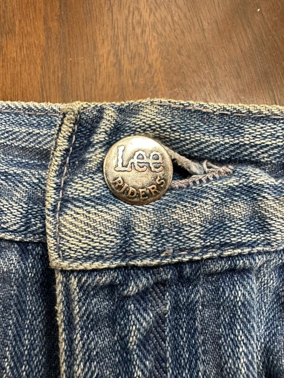 Vintage Women’s Lee Jeans, Size 11, 90s Denim, Vi… - image 3