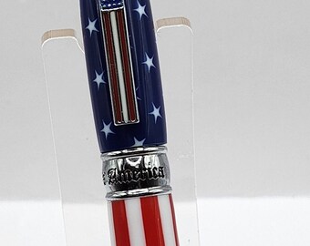 American  Patriot Twist Pen Handmade