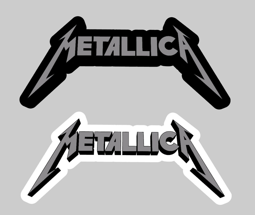 Metallica Sticker Vinyl Sticker / Decal - Etsy