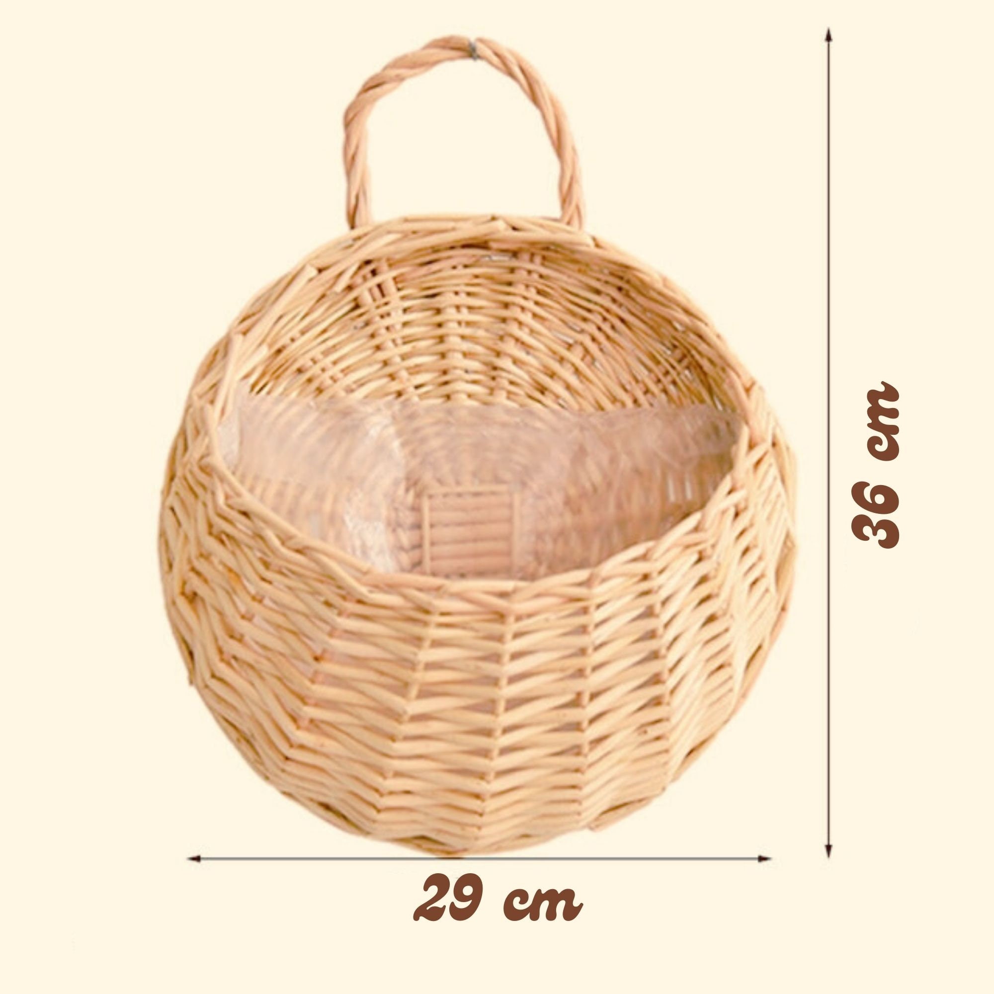 Rattan Hanging Planter Pots Home Decor Decoration Gift Etsy Australia