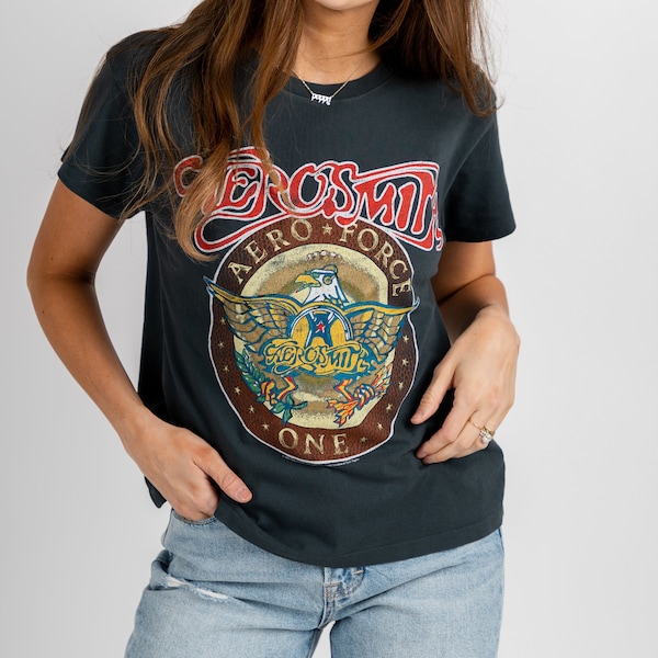 Aerosmith Vintage T Shirt - Etsy