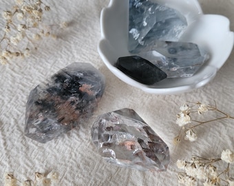 Brazilian Blue Tara Amphibole (Angel Phantom Quartz) Tower - Divine Guidance, Manifestation Quartz Growth - Bahia