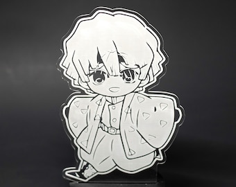 Cute Chibi Zenitsu LED Light | Demon Slayer Light