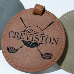 Porte-étiquette personnalisé pour golfeur, cadeau personnalisé pour golfeur