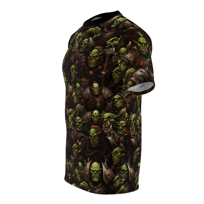 Orks Shirt full of Orks all over print T-Shirt AOP Tee Shirt Unisex All Over Print T Shirt Ships Free in USA image 5