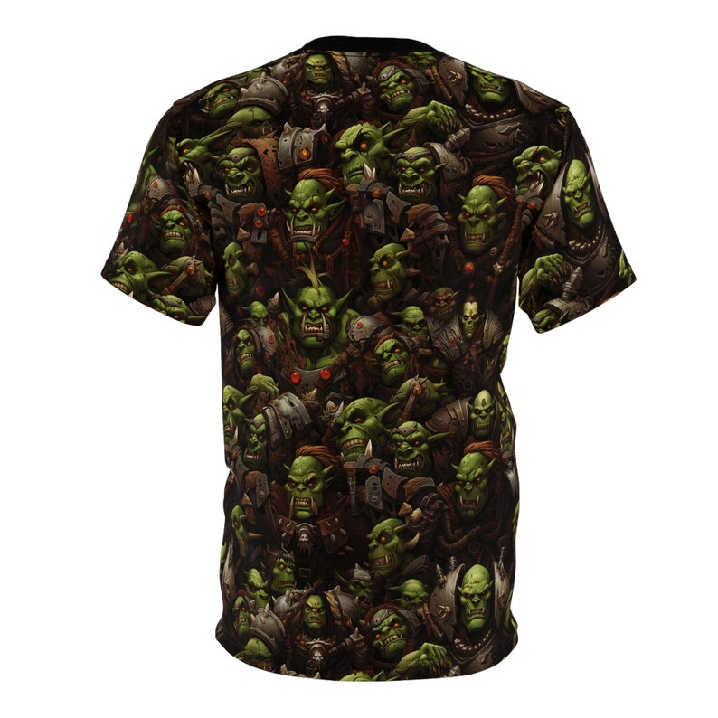 Orks Shirt full of Orks all over print T-Shirt AOP Tee Shirt Unisex All Over Print T Shirt Ships Free in USA image 4