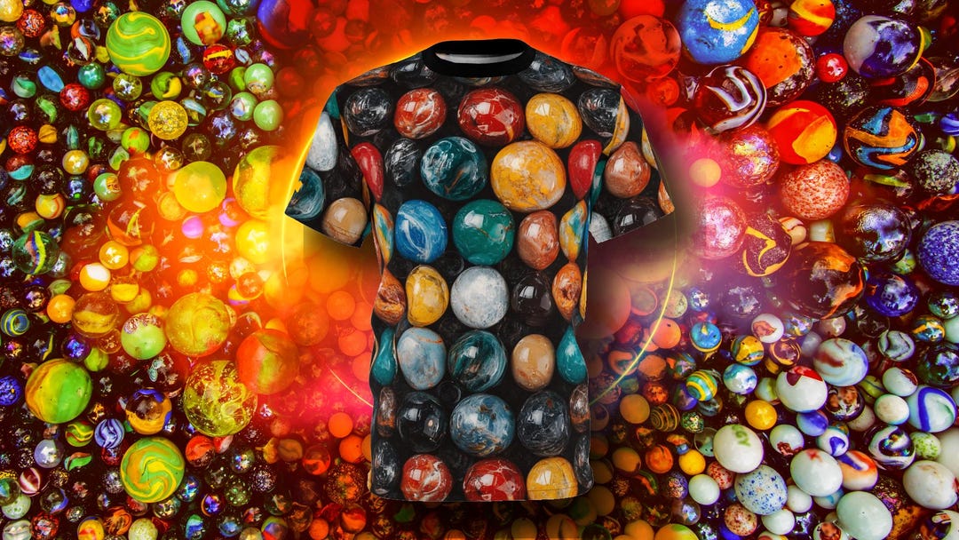 Lost Your Marbles - Marbles Pattern Unisex T-shirt - Etsy