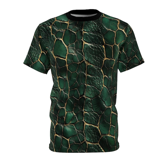 The Green - Wild Series - Reptile Scale Leather Pattern Tee