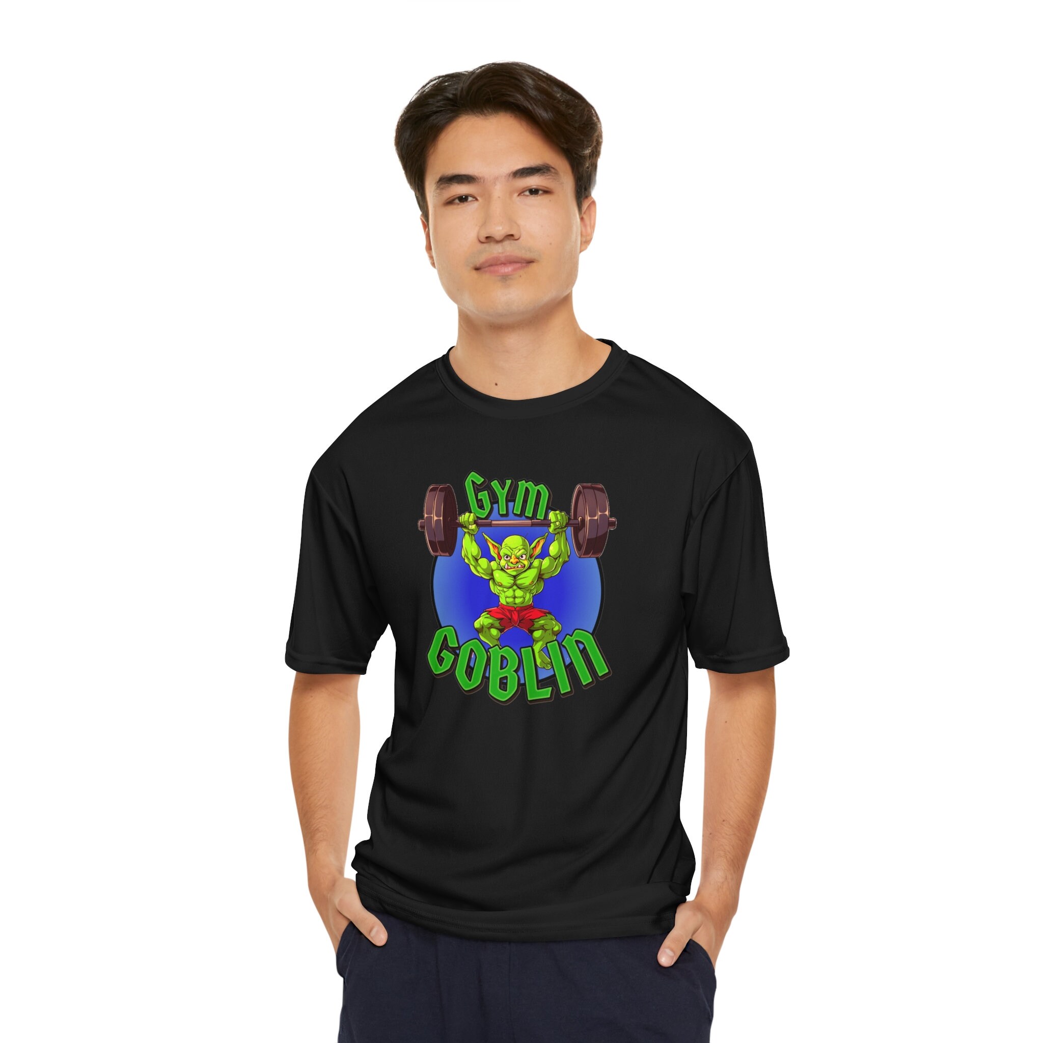 Gym Goblin T Shirt - Men's Performance T-shirt - Gym Shirt