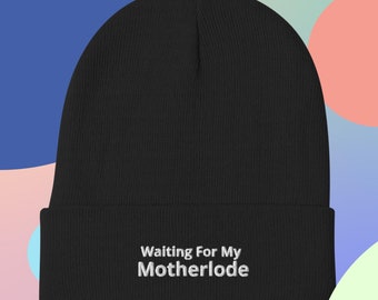 Cozy Black Beanie-Waiting for My Motherlode- Sims Cheat Code