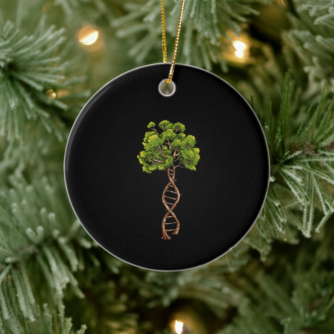 Dna Tree of Life Science Biology Ornament Chemistry Physic Etsy