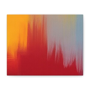 Vibrant Abstract Canvas Art, Wall Decor, Home Aesthetic, Modern Art, Colorful Canvas