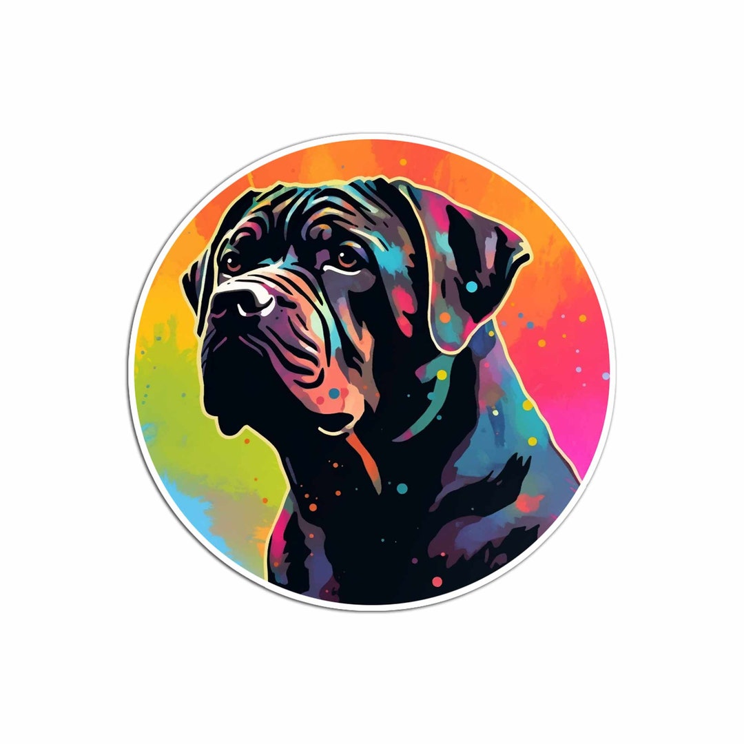 Vinyl Car Sticker of Your Favorite Dog: the Cane Corso No. 5 - Etsy