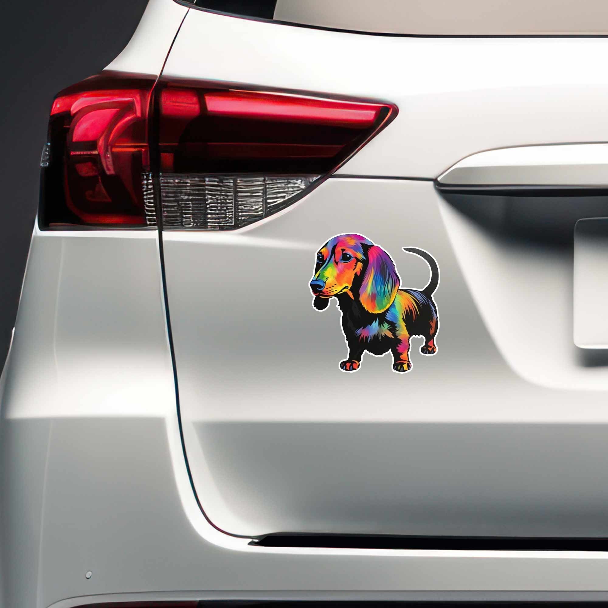 Vinyl Car Sticker of Your Favorite Dog: the Dachshund No. 9 - Etsy