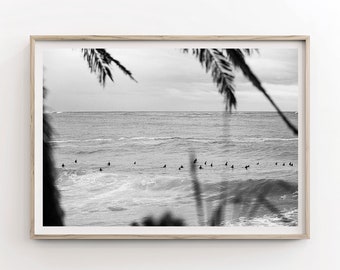 Coastal Wall Print - Digital Ocean Photography | Beach House Decor | Minimalist Coastal Canvas Art | Digital Download