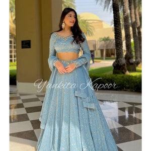 Light blue top skirt 9mm