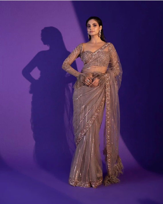 Latest Indian Designer Sarees﻿ Online Shopping For Diwali festival 2015 -  TheFashionFemina | Women's Clothing Store in India