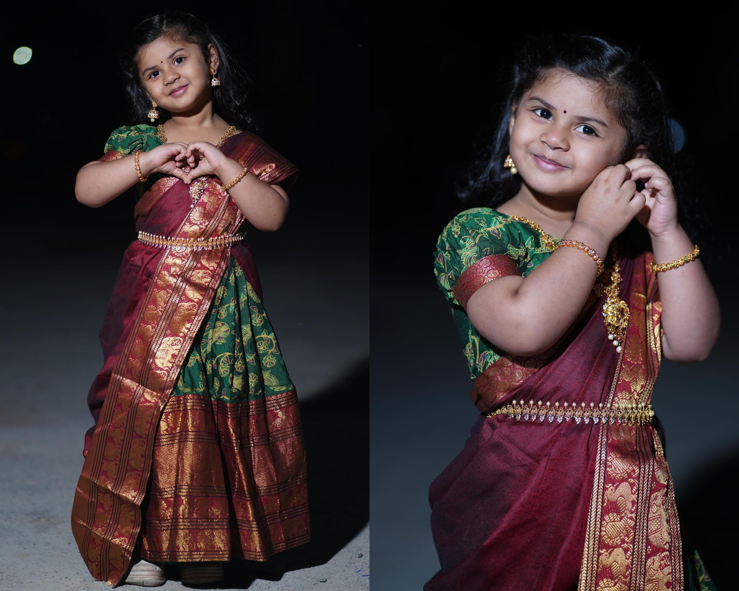 Pongal dress sale for baby girl