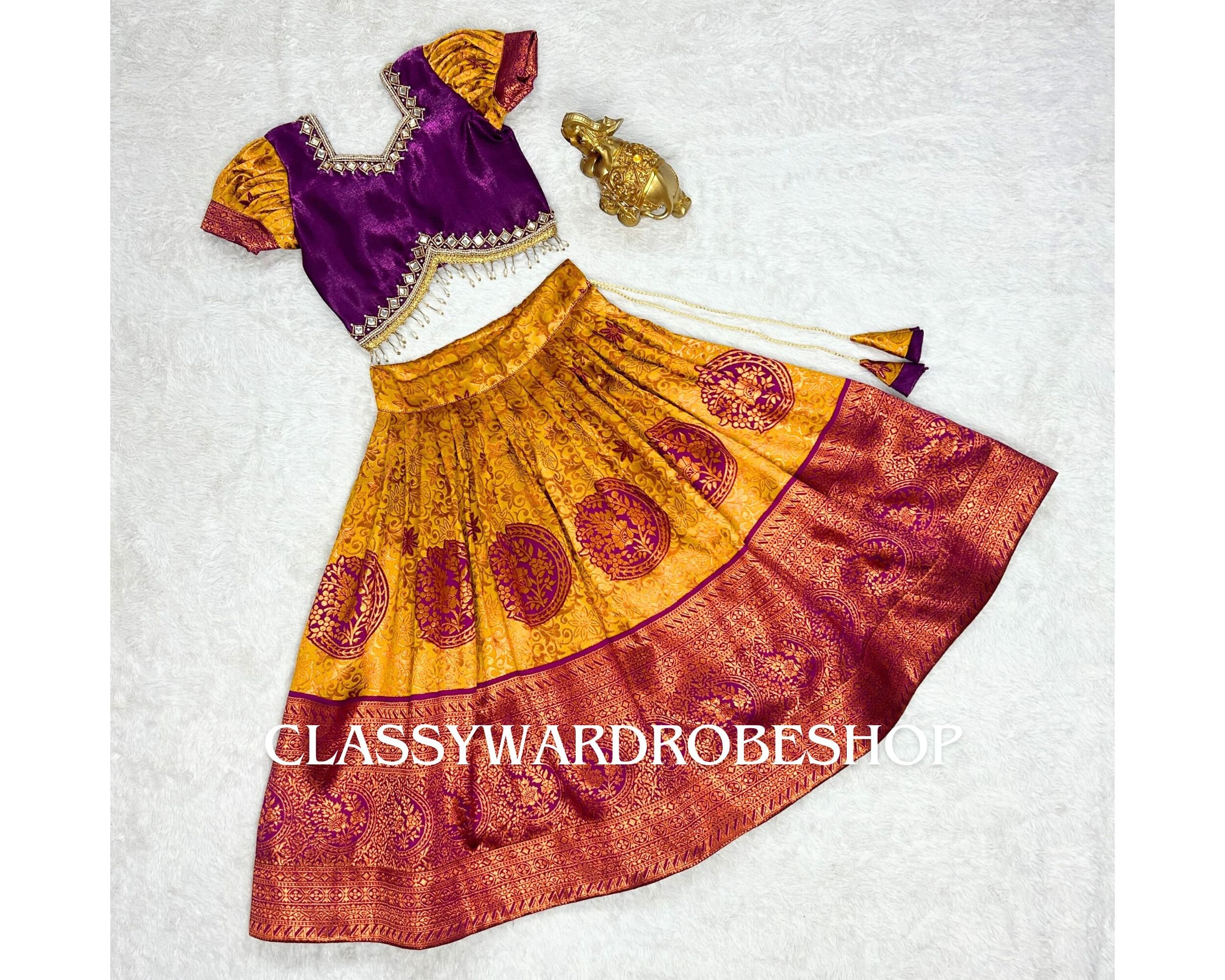 As Shown Girls Kids Party Wear Designer Lehenga Choli at Rs 1590 in New  Delhi