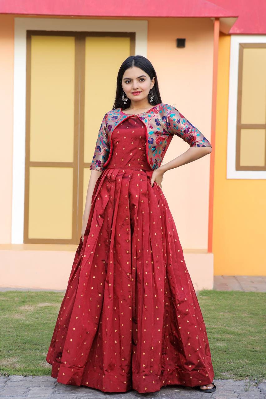 Eba Parisha Dno 1531 - 1534 Series Women Indian Ready To Wear Long Gown  Anarkali Salwar Kameez Suit Party Eid Special Wear At Wholesale Price
