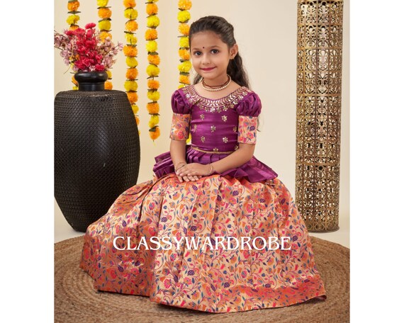 Trendy Kids Lehenga Designs for Little Fashionistas | Libas