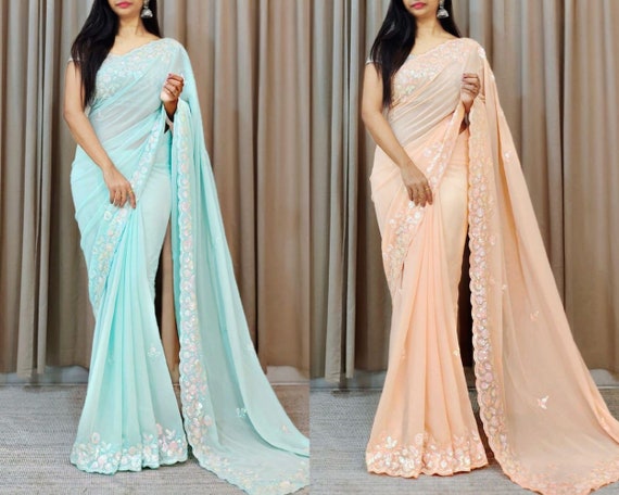 Easy to shop wear saree