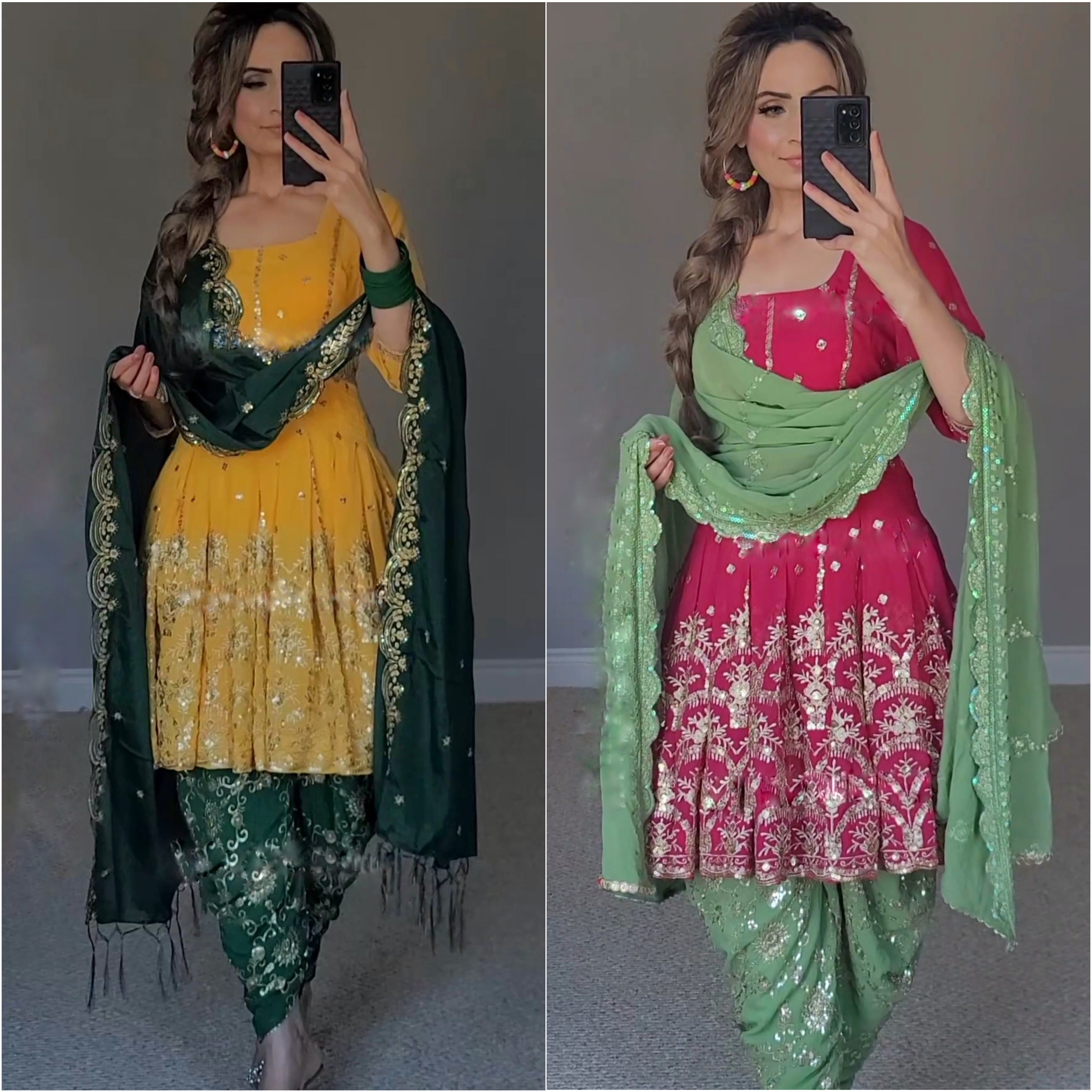 Punjabi Suits, Punjabi Salwar Kameez and Punjabi Salwar Suits online  shopping