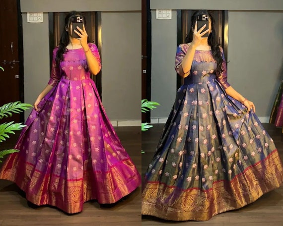 Milky White Designer Indian Anarkali Gown In Beautiful Chikan Kari Work  With Georgette Dupatta Set – pinkcollarfashion.com