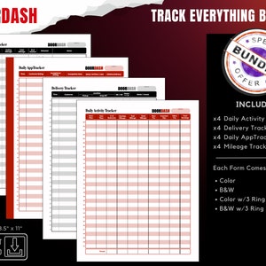 Printable Tracking Templates Bundle, Digital Tracking Templates, Tracking Templates, Tracking Spreadsheet, Digital Work Logs, Journal