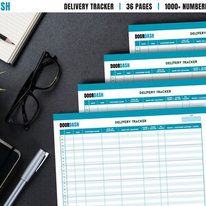Printable Delivery Tracker, Customer Tracking Template, Delivery Tracking Template, Digital Delivery Log, Delivery Log Spreadsheet
