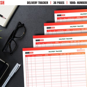 Printable Delivery Tracker, Customer Tracking Template, Delivery Tracking Template, Digital Delivery Log, Delivery Log Spreadsheet