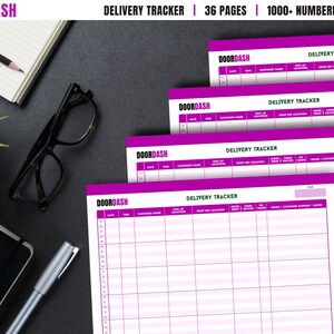 Printable Delivery Tracker, Customer Tracking Template, Delivery Tracking Template, Digital Delivery Log, Delivery Log Spreadsheet