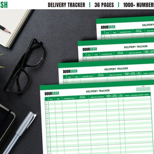 Printable Delivery Tracker, Customer Tracking Template, Delivery Tracking Template, Digital Delivery Log, Delivery Log Spreadsheet