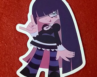 IN STOCK - ANIME Panty & Stocking Sticker 3 Inch Vinyl Weatherproof