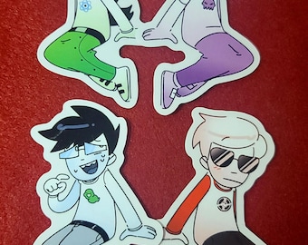 IN STOCK - HOMESTUCK Beta Kids Stickers 3 Inch Vinyl Clear Weatherproof