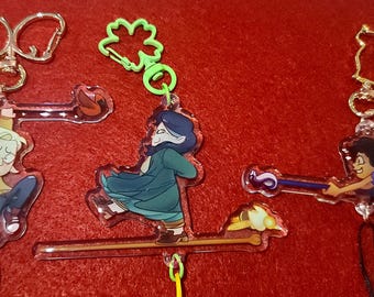 IN STOCK - SPECIALTY The Owl House Epoxy 3 Inch Tassel Charm