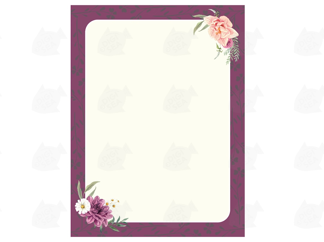 Design Template - Blank Design Template for Creating - Decorative
