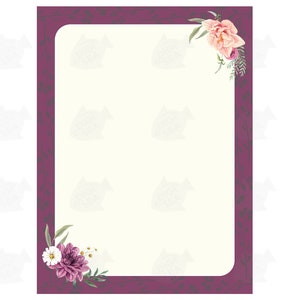 Design Template - Blank Design Template For Creating - Decorative Border - Celebration of Life - Memorial - Invitations