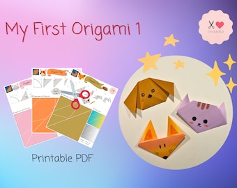 My First Origami 2 | Printable PDF for Age 4+ With Step by Step Instruction | Kids and Senior ...