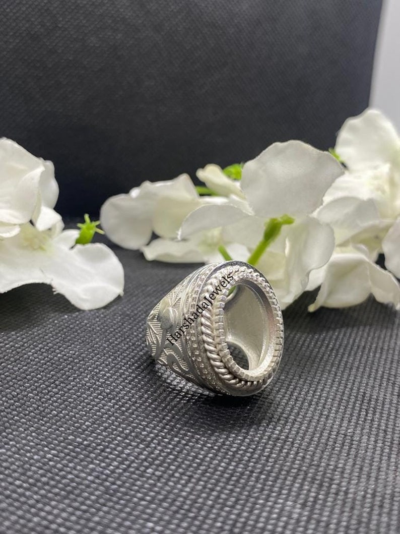 Custom Ring Mountings Without Stones Setting Oversize Ring Etsy